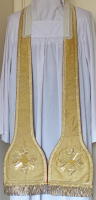 Gold Preaching Stole